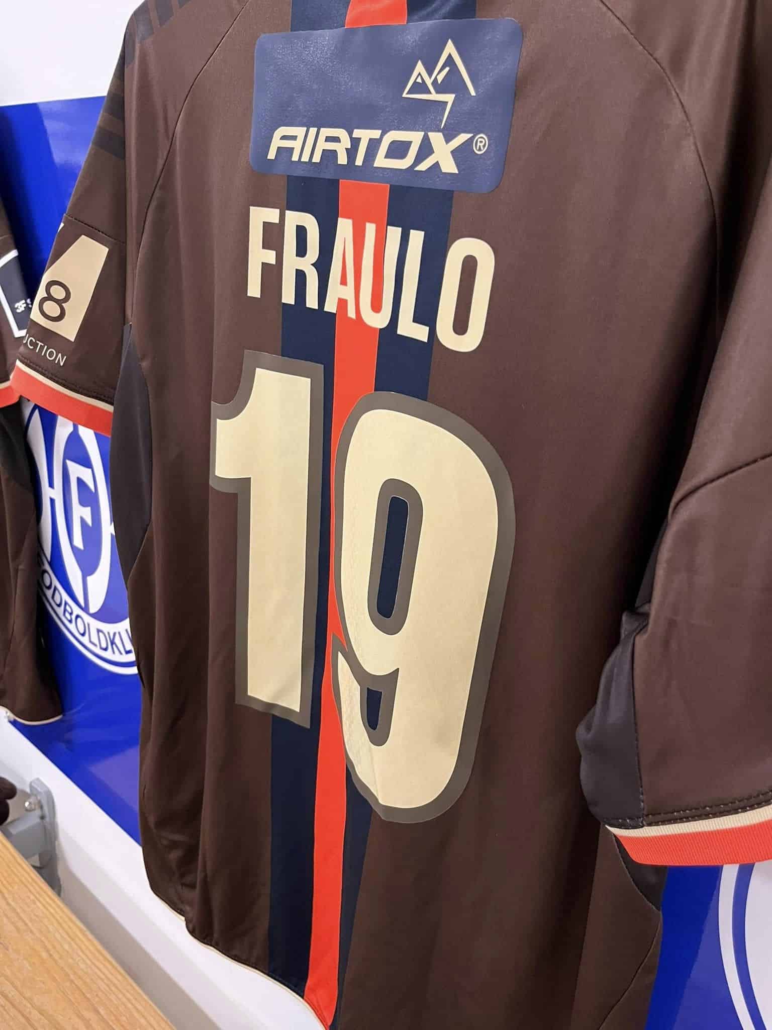 Spillertrøje - tryk på ryg