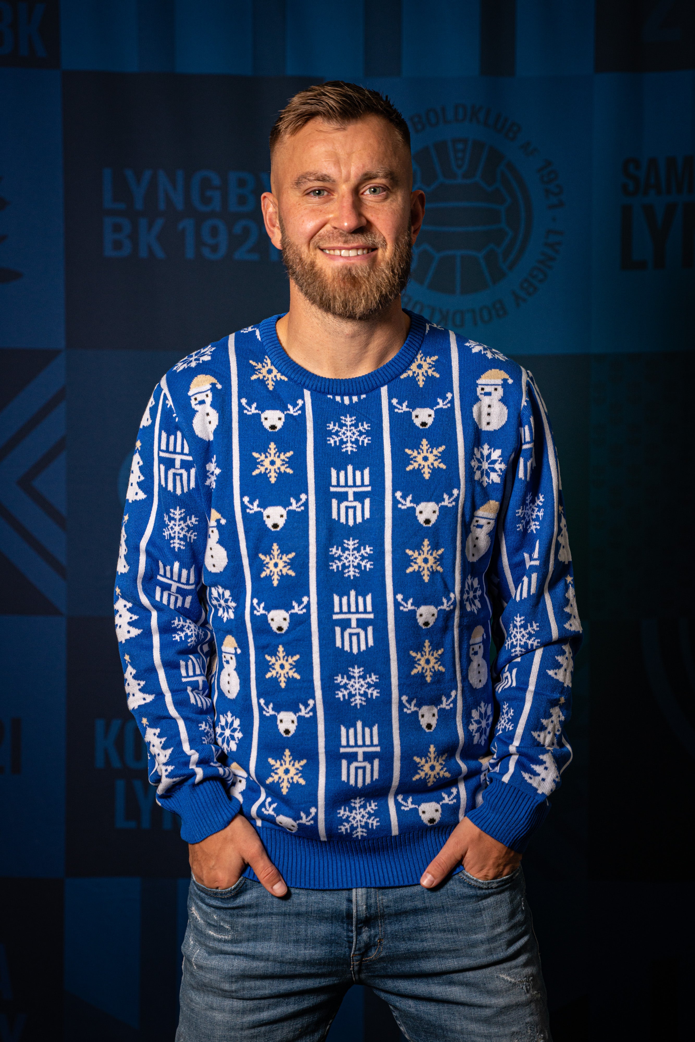 Lyngby Boldklub Julesweater