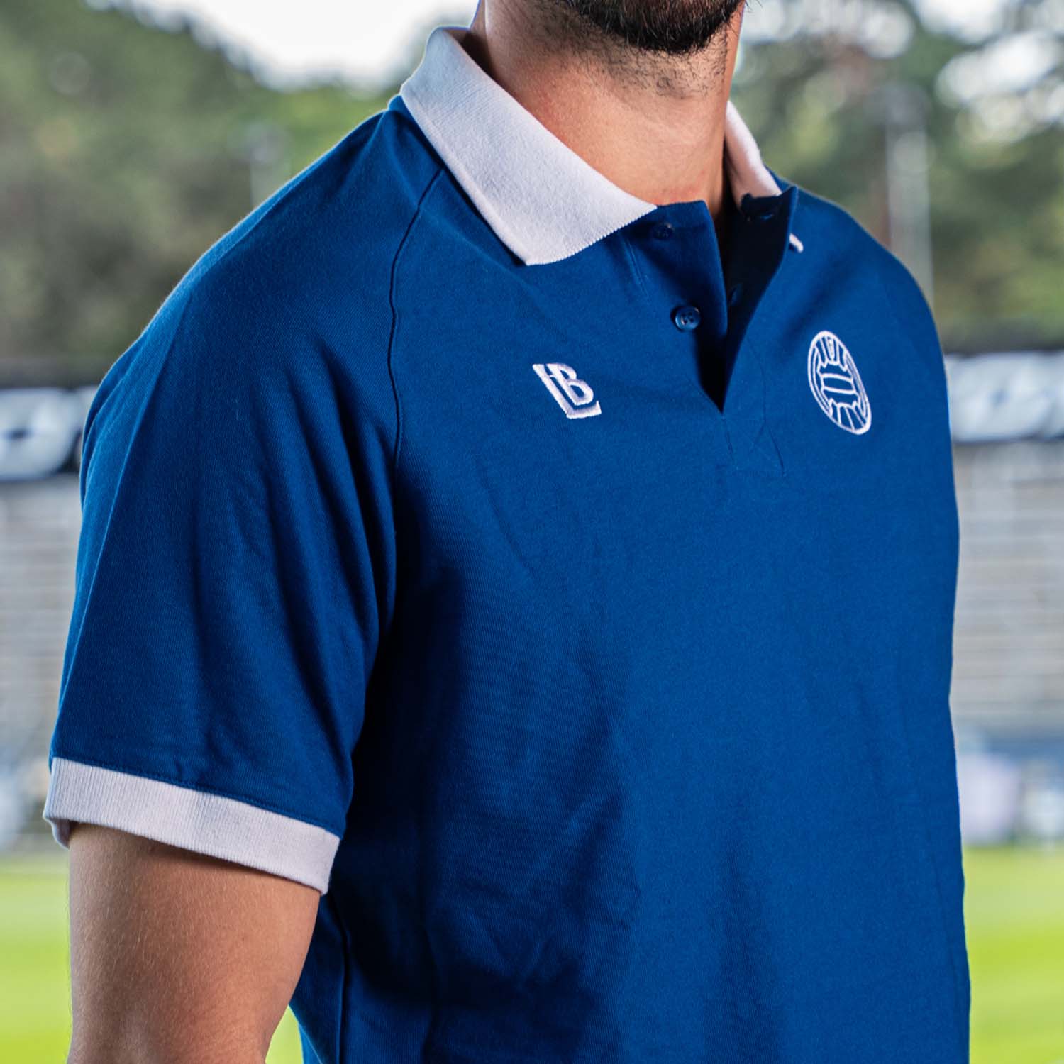 Kortærmet retro polo