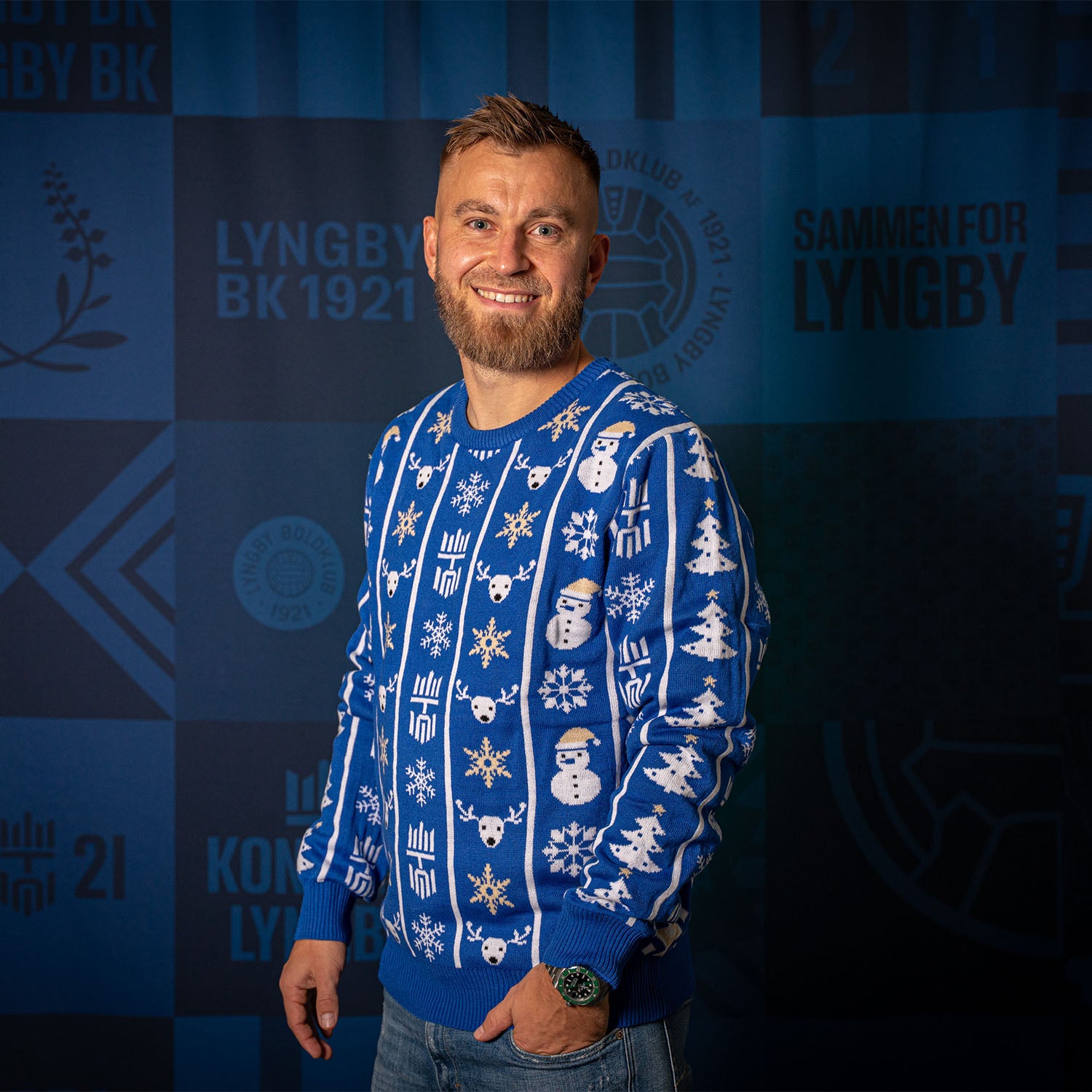 Lyngby Boldklub Julesweater