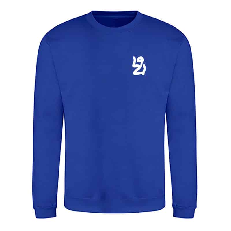 Sweatshirt - 1921 - kongeblå