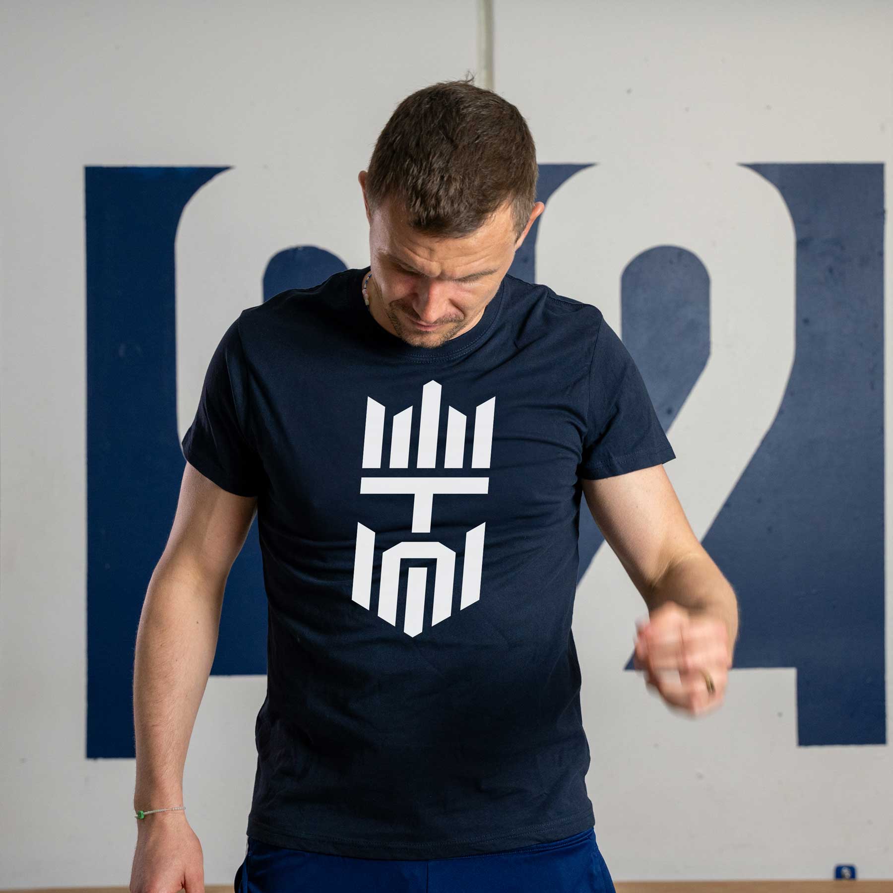 T-shirt barn - viking - navy