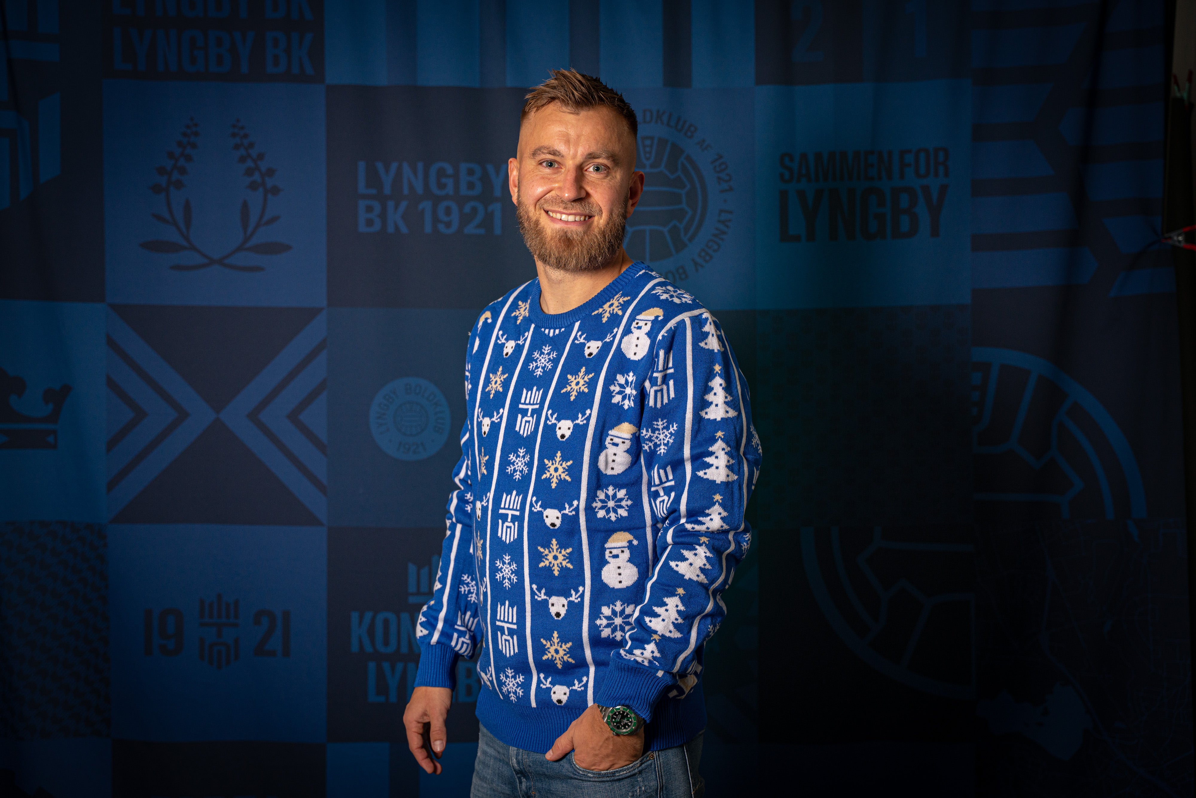 Lyngby Boldklub Julesweater
