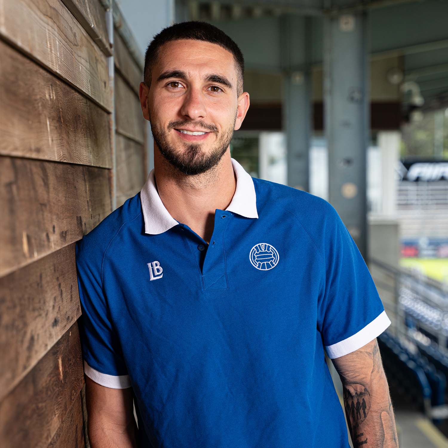 Kortærmet retro polo