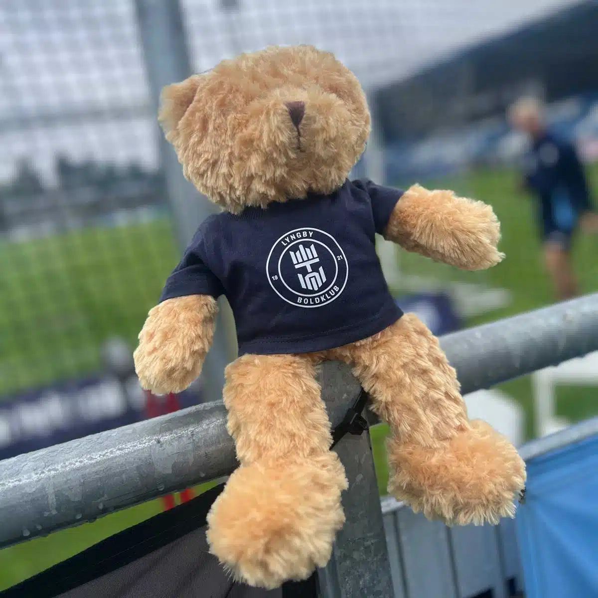 Bamse med Lyngby t-shirt navy